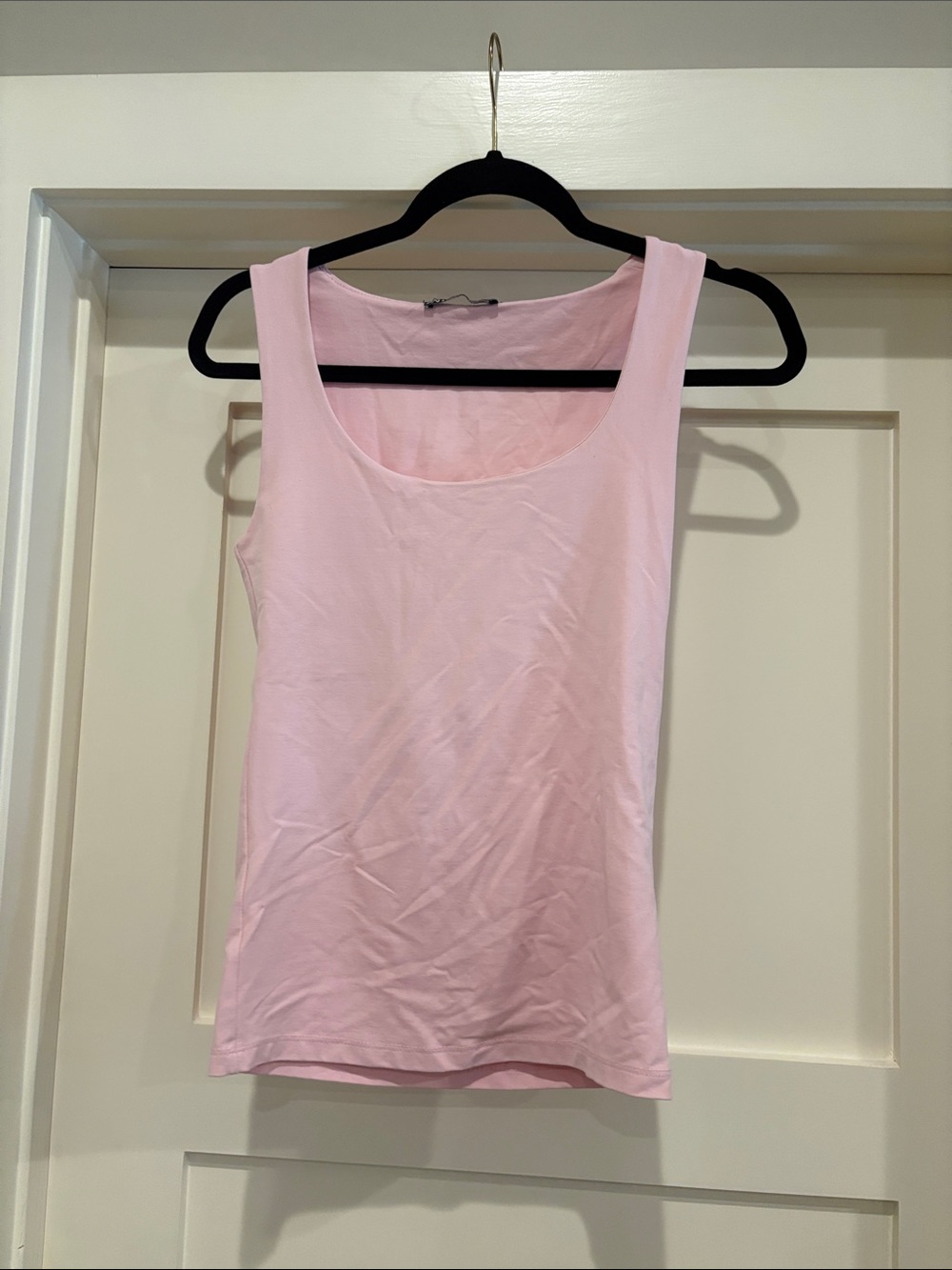 Zara Light Pink Scoop Neck Tank Top